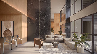 Lobby de acesso do Etéra Work